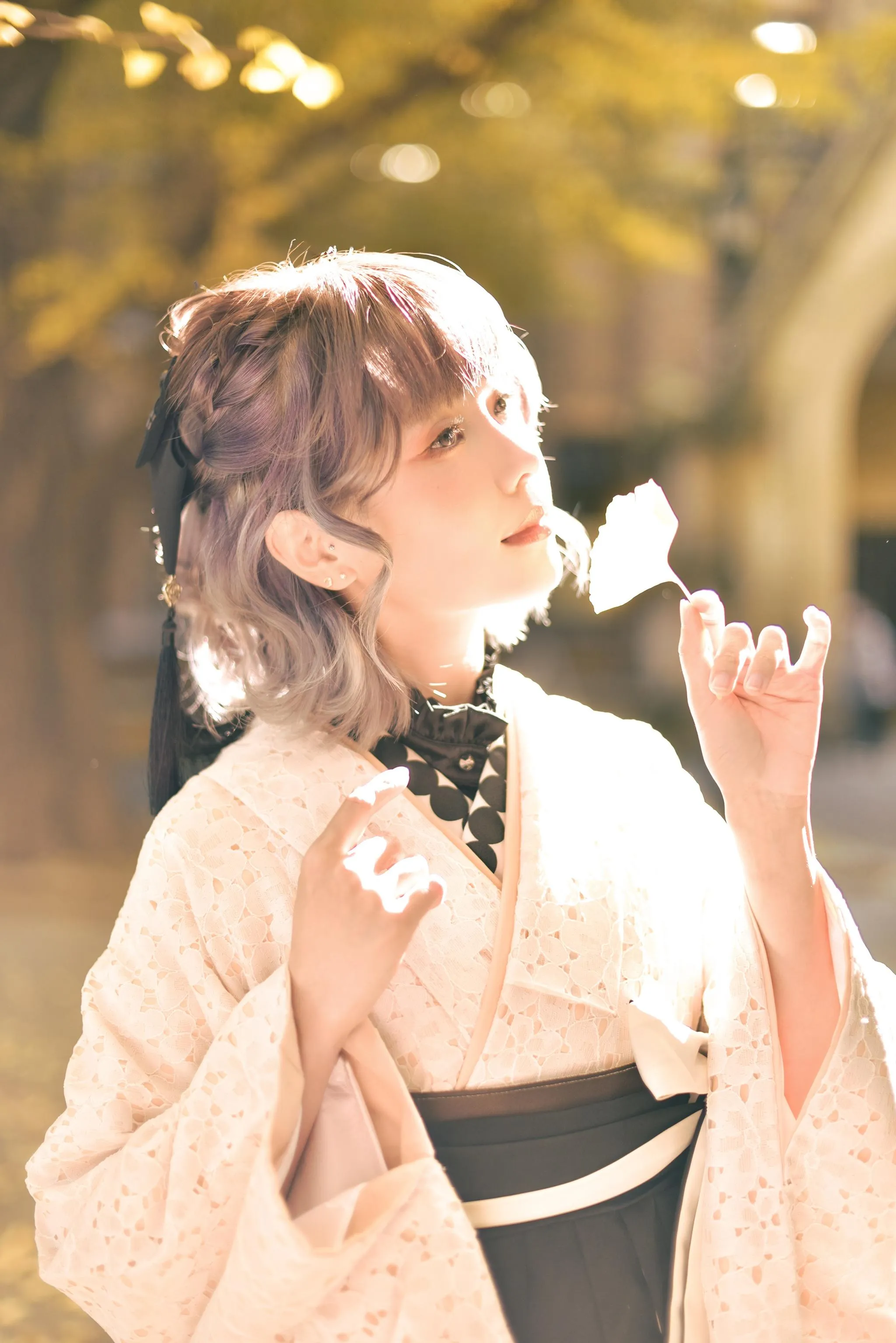 ElyEE子 – NO.130 23年11月订阅-Ginkgo Hakama [38P]插图6